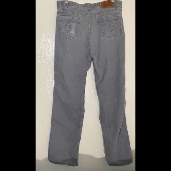 Levi’s Men’s Gray Jeans Sz W 36 L 32 - Picture 7 of 7